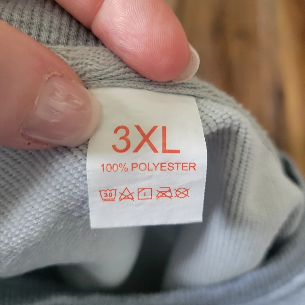 1970 Gray Sweatshirt Womens Size 3XL Graphic Design - Picture 6 of 7